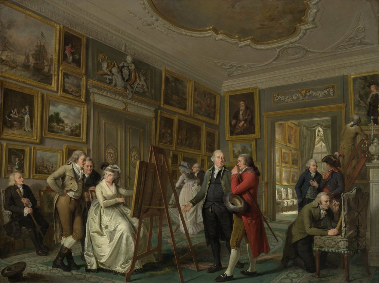 美术馆或Jan Gildemeester Jansz，1794-5 作者 阿德里安·德·莱利