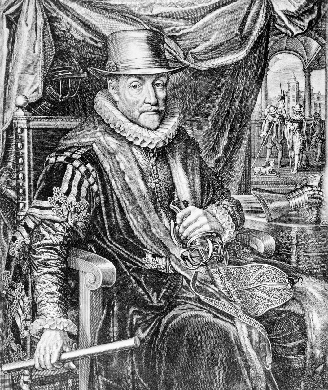 威廉一世，奥兰治亲王，由威廉·雅各布斯·德尔夫（Willem Jacobsz Delff）雕刻，1623年 作者 阿德里亚恩·范·德·范纳