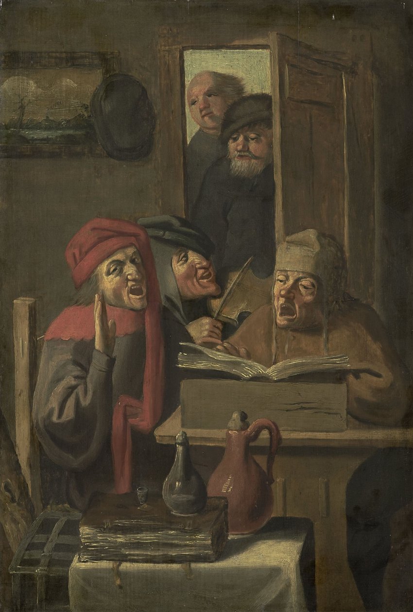 音乐公司 作者 Adriaen（之后）Brouwer