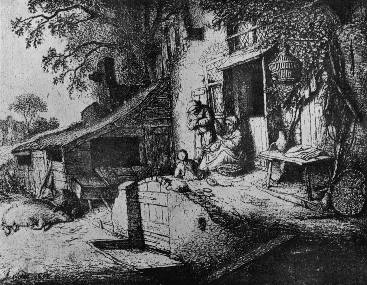 旋转的女人，1652年 作者 阿德里亚恩·扬斯（Adriaen Jansz）。范·奥斯塔德