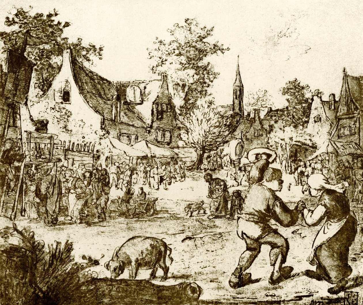 荷兰游乐场 作者 阿德里亚恩·扬斯（Adriaen Jansz）。范·奥斯塔德