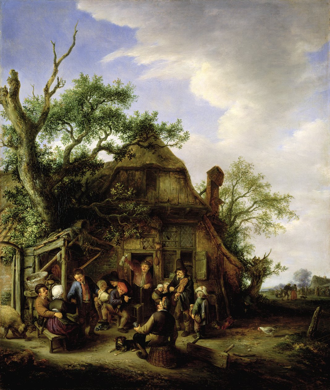 快乐农民，1648年 作者 阿德里亚恩·扬斯（Adriaen Jansz）。范·奥斯塔德