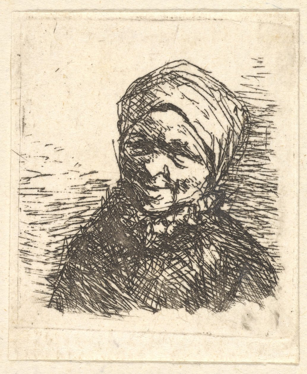 农民妇女，1610-185。 作者 阿德里亚恩·扬斯（Adriaen Jansz）。范·奥斯塔德