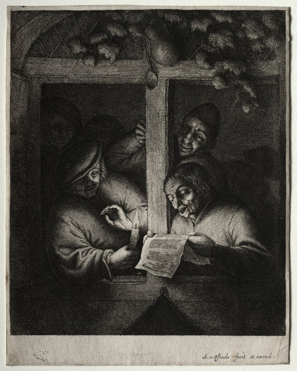 卡罗尔歌手。 作者 阿德里亚恩·扬斯（Adriaen Jansz）。范·奥斯塔德