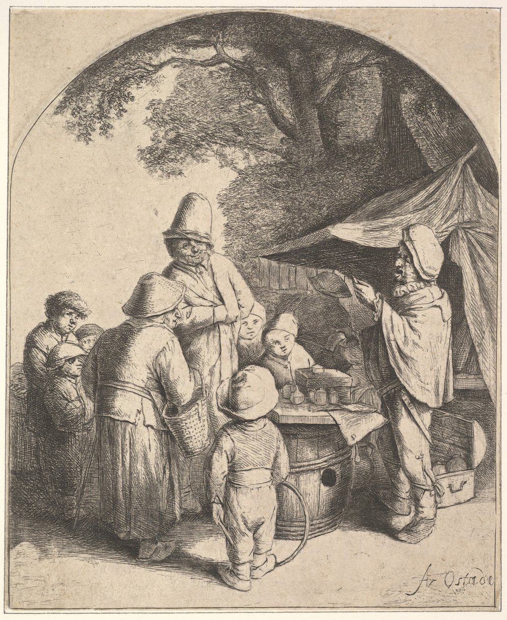 夸克，1610-185。 作者 阿德里亚恩·扬斯（Adriaen Jansz）。范·奥斯塔德