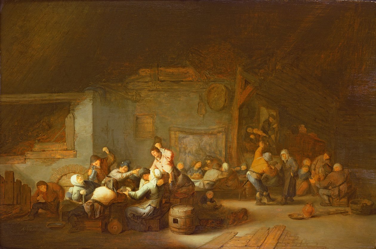 图片不明 作者 阿德里亚恩·扬斯（Adriaen Jansz）。范·奥斯塔德