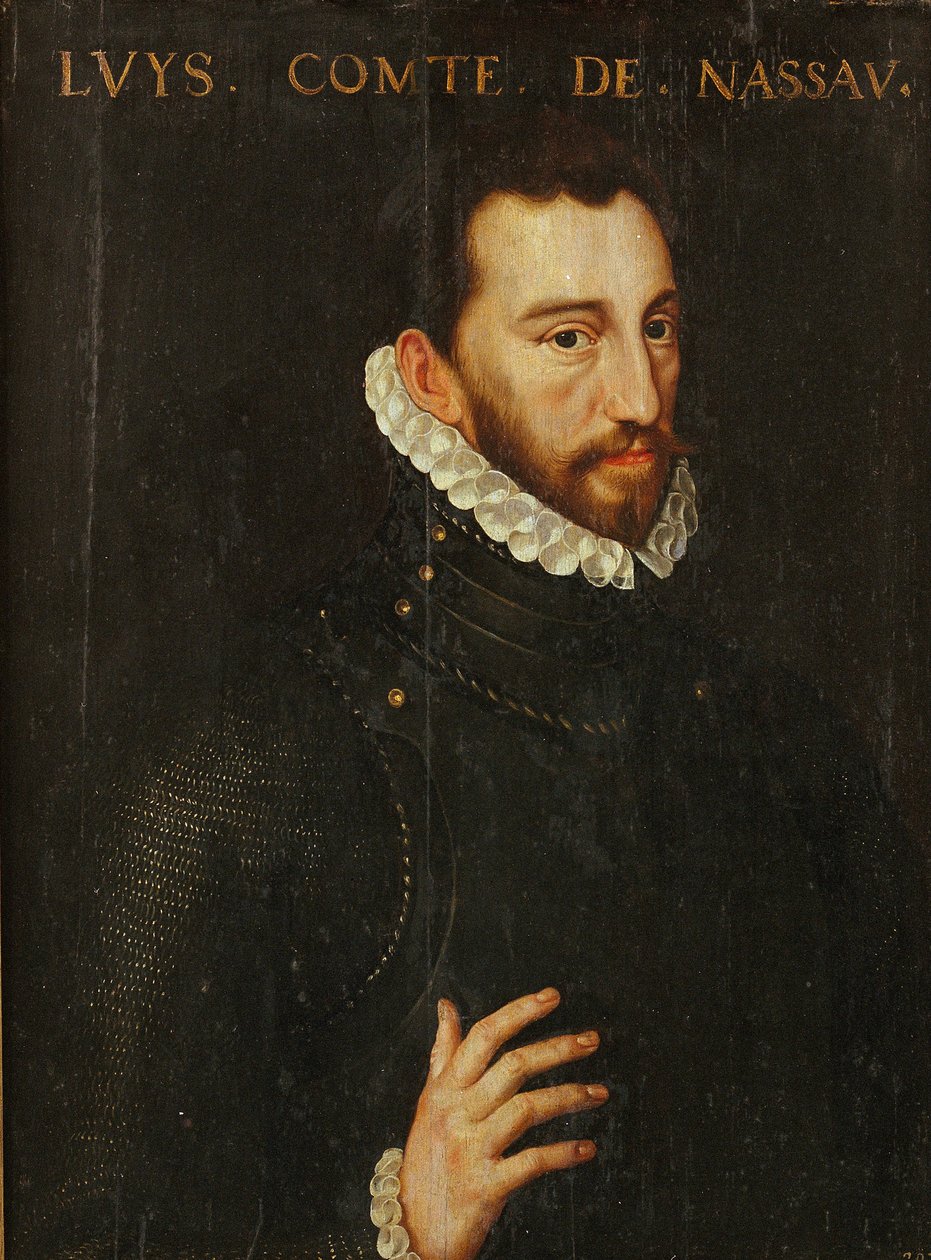 拿骚的路易斯伯爵1538-1574年，约1571-1572年 作者 阿德里安·托马兹·凯