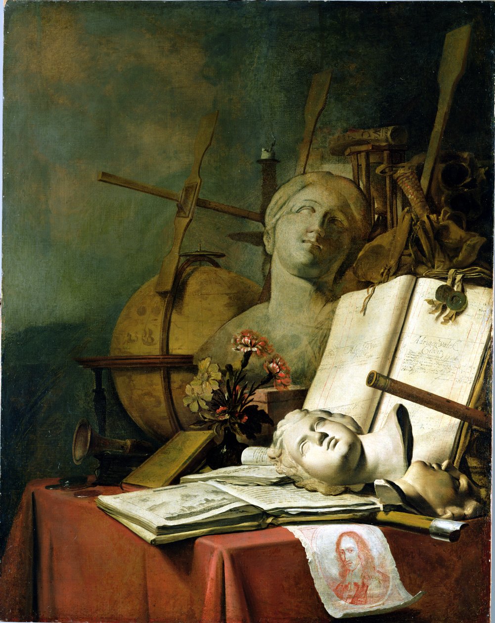 所有属世的事物的瞬间（Vanitas），c.1660 作者 