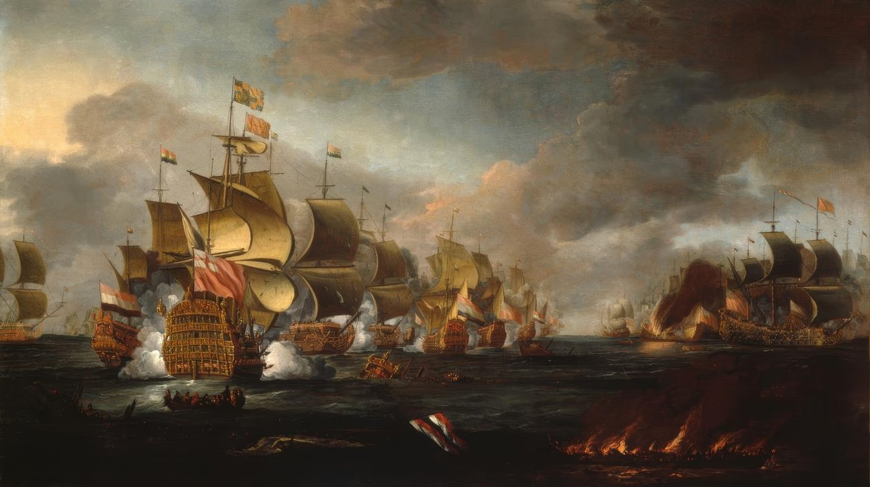 英荷海战1665-67和1672-74  作者 阿德里亚恩·范·迪斯特