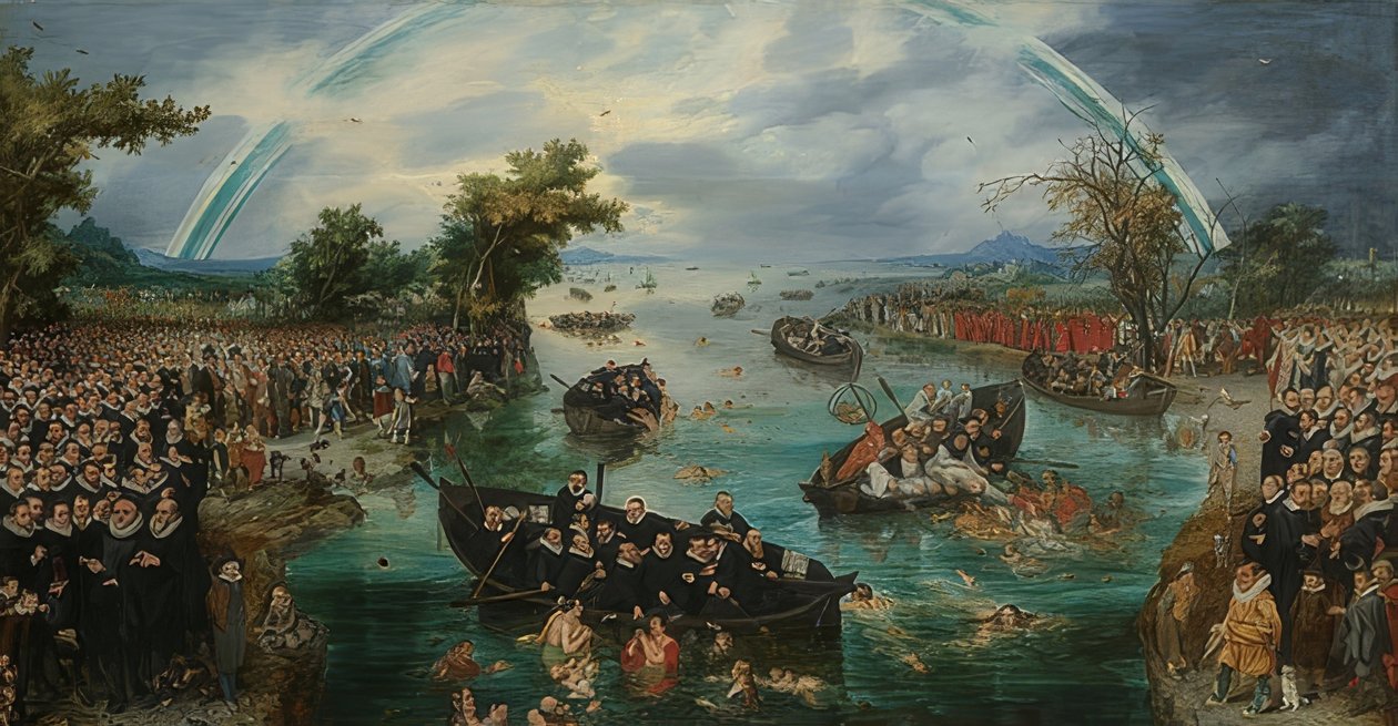 为灵魂而钓鱼。 1614 作者 阿德里亚恩·范·德·范纳