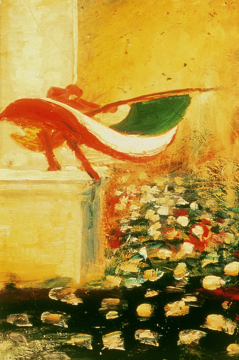 干预，1915年（石油卡） 作者 阿德里亚娜·比斯·法布里（Adriana Bisi Fabbri）