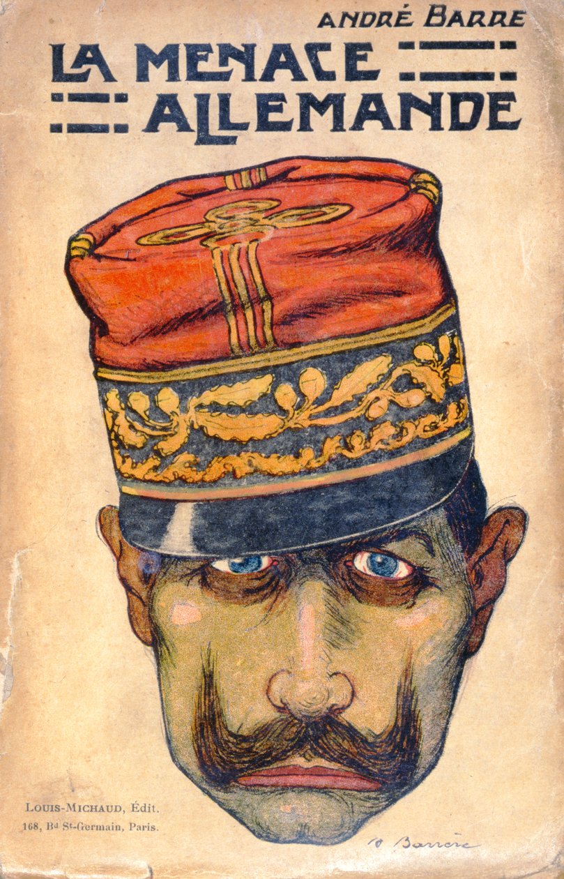 &39;德国威胁&39;威廉皇帝二世（1859-1941）c.1909 作者 阿德里安·巴雷尔