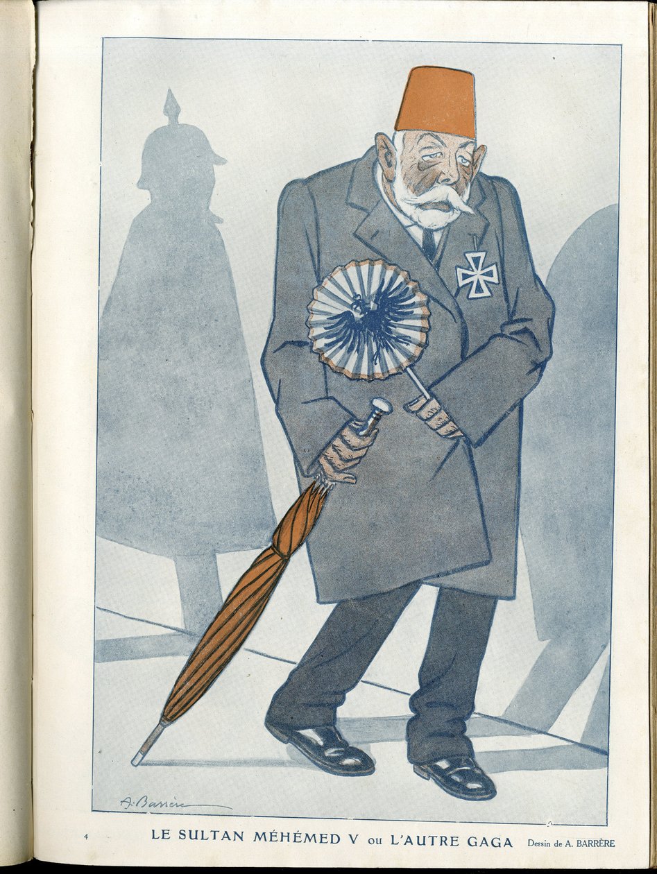 阿-巴雷尔（1874-1931）在 "幻想曲 "中的插图 作者 阿德里安·巴雷尔