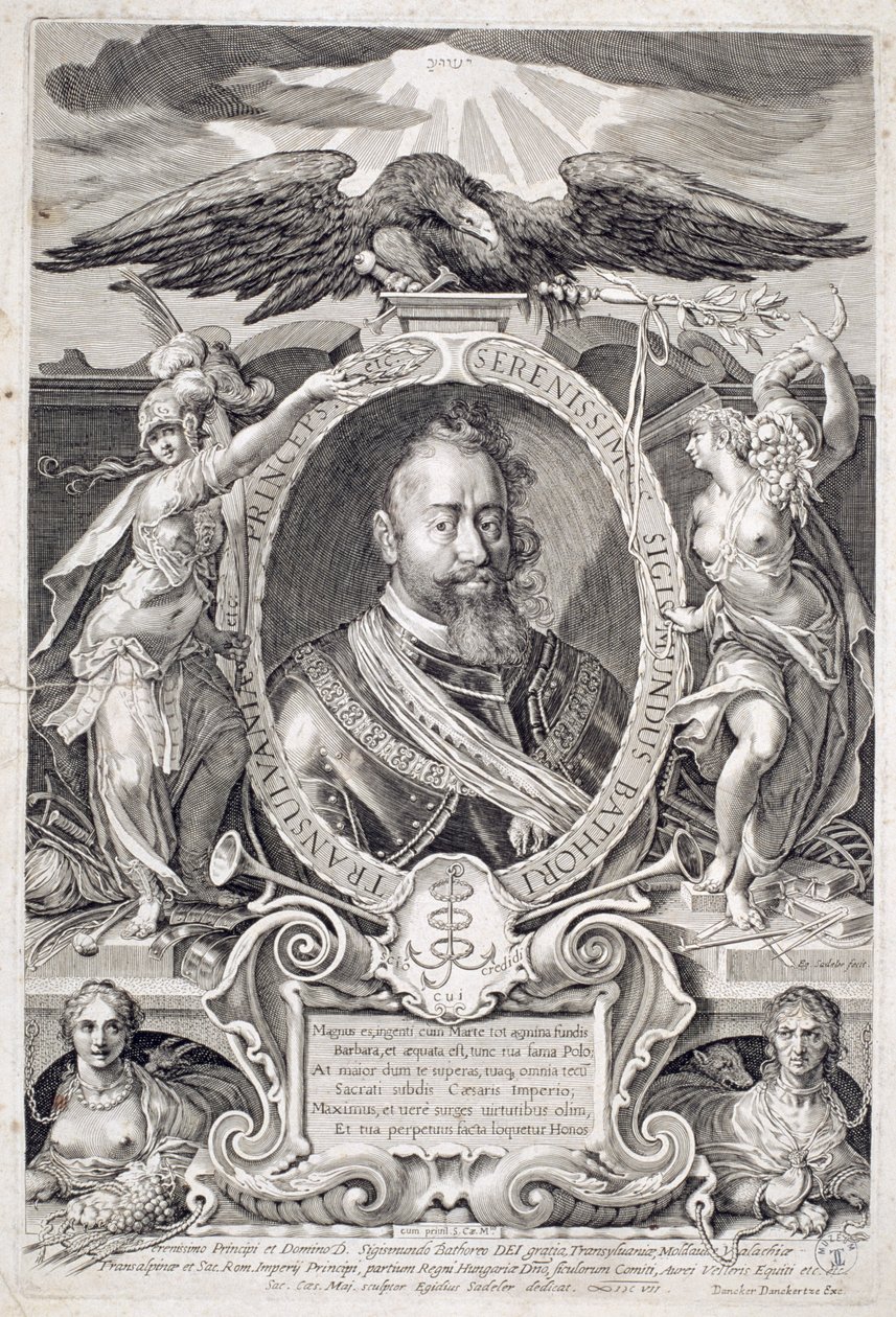 Sigismund Bathory（1572-1613）1607 作者 Aegidius Sadeler或Saedeler