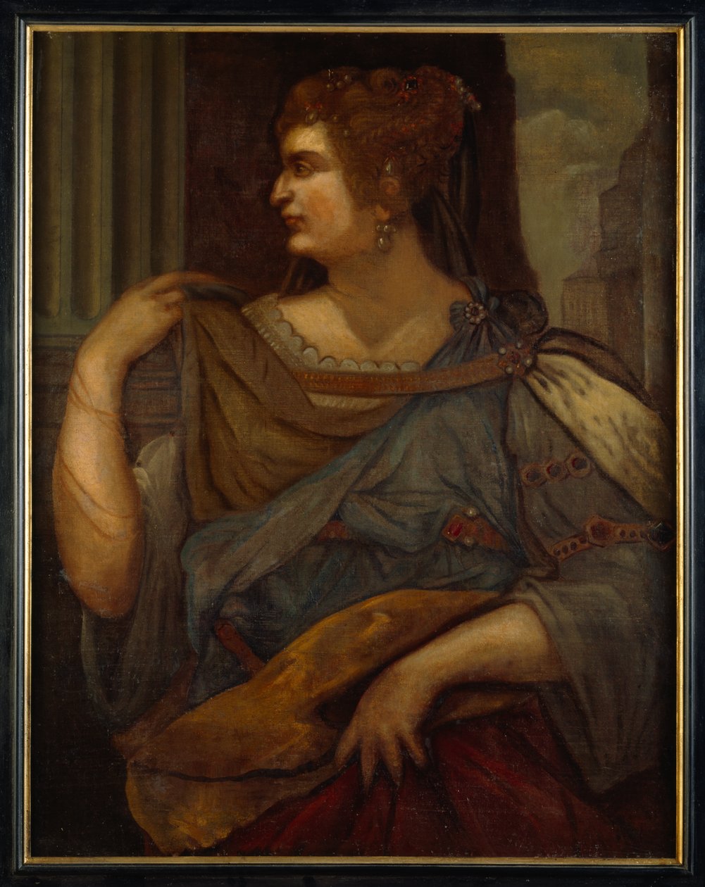 多米蒂亚-隆吉娜（布面油画） 作者 Aegidius（之后）Sadeler 或 Saedeler