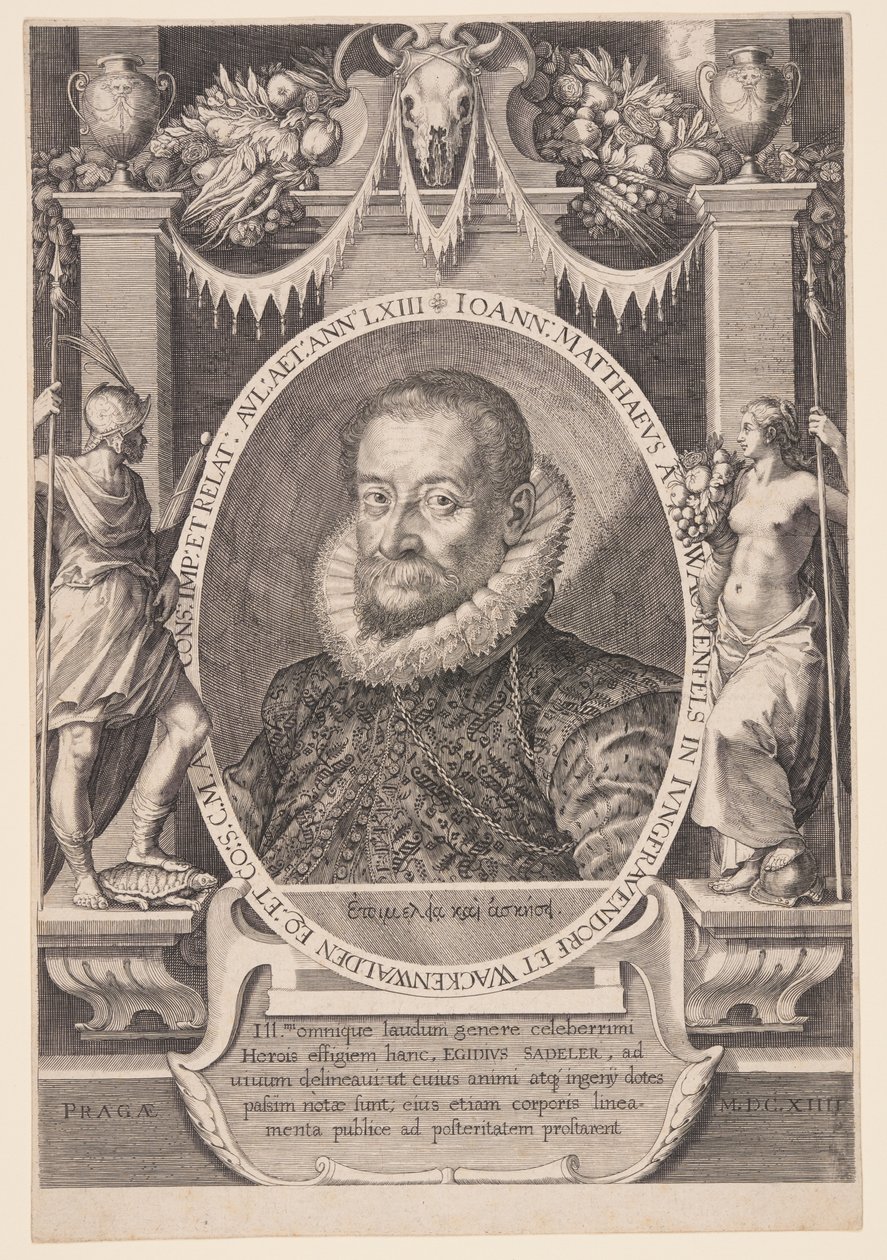 Johannes Matthaeus Wacker von Wackenfels，外交官 作者 爱迪德斯·萨德勒二世