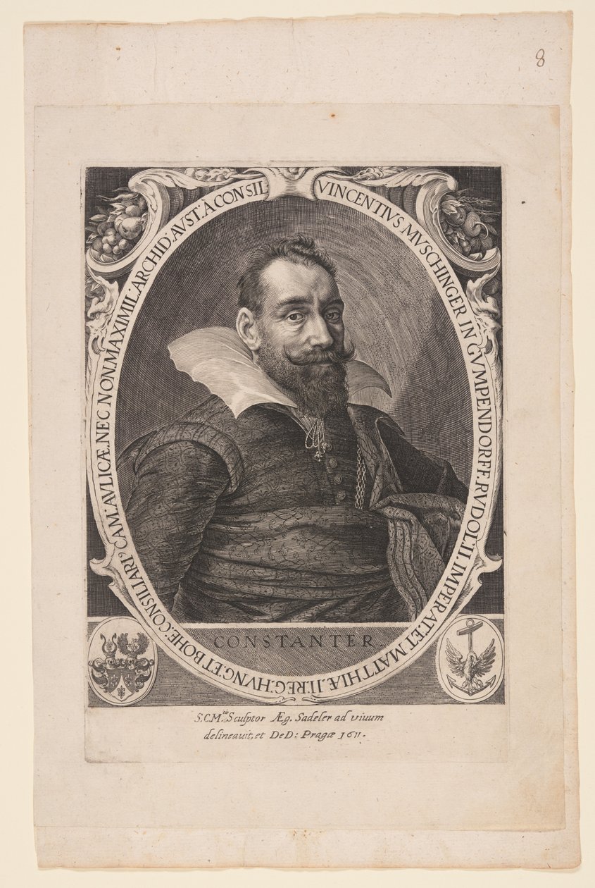 Vincent Muschinger von Gumpendorff，医生 作者 爱迪德斯·萨德勒二世