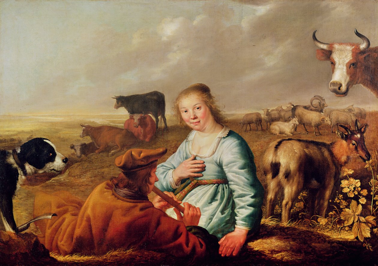 田园风光 作者 艾伯特·奎普（Aelbert Cuyp）