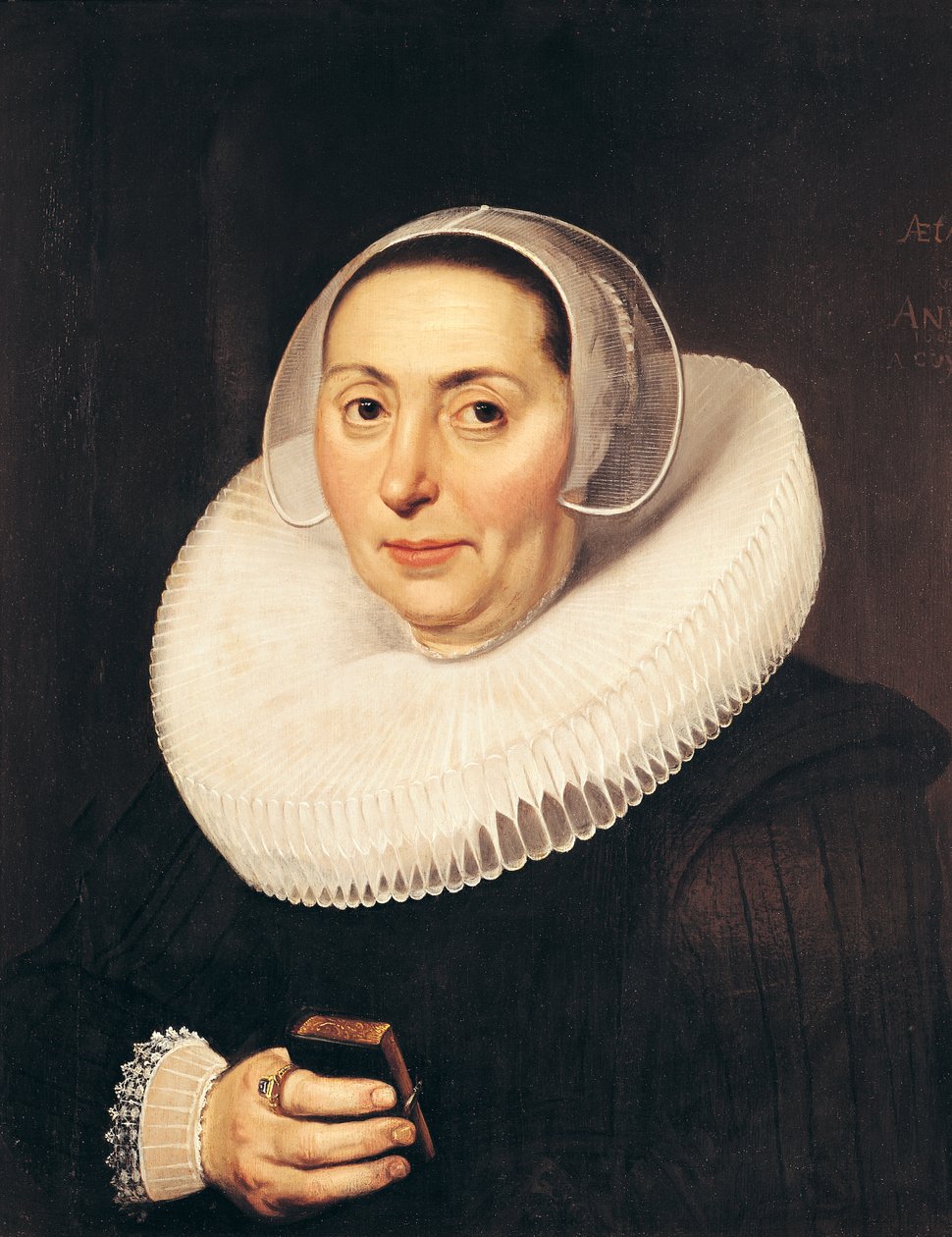 一个女人的肖像，1665年 作者 艾伯特·奎普（Aelbert Cuyp）