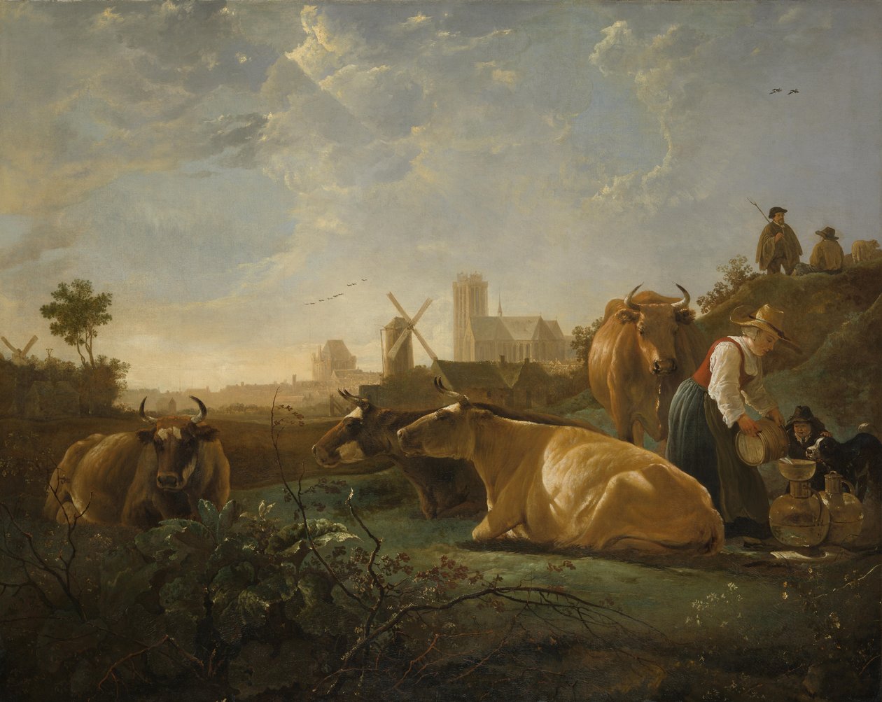 大Dort 作者 艾伯特·奎普（Aelbert Cuyp）