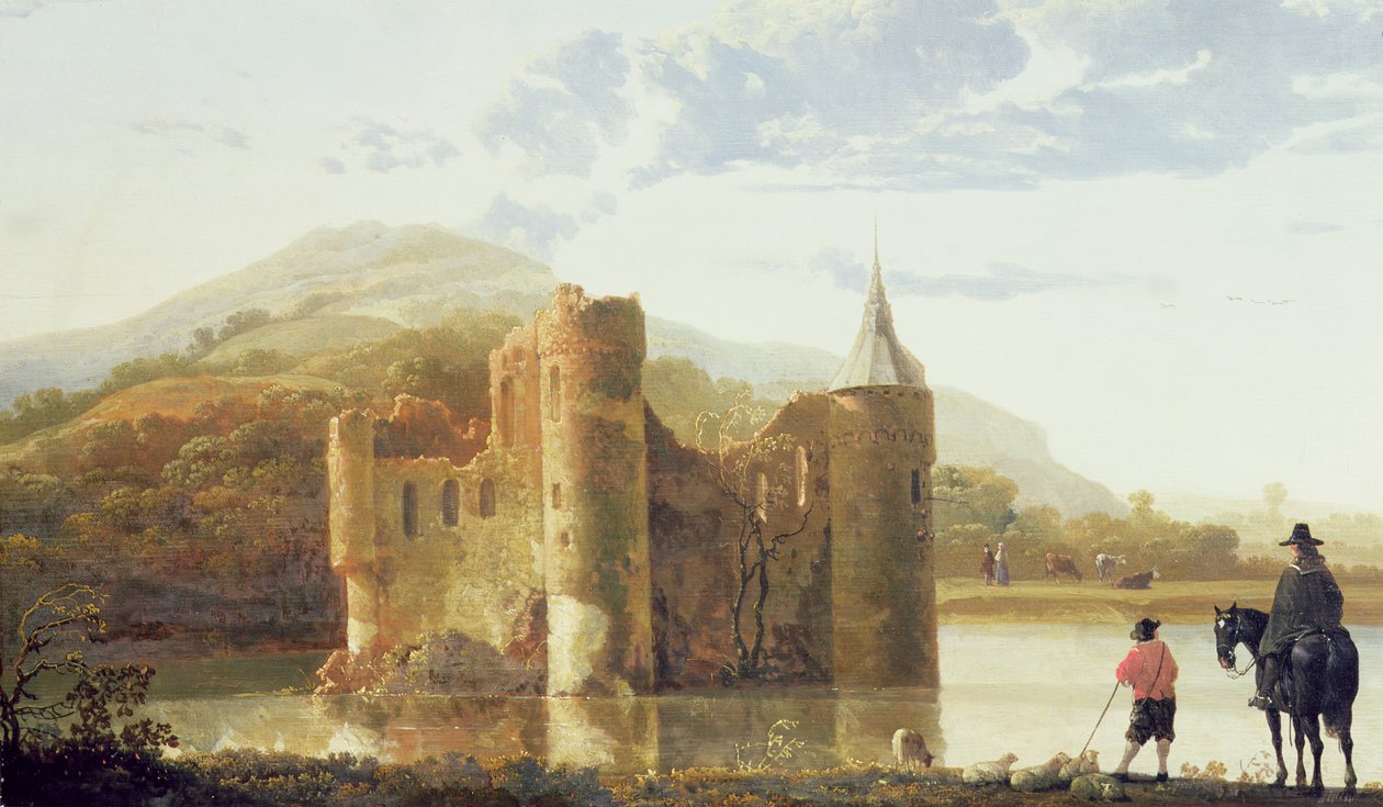 Ubbergen城堡，c.1655 作者 艾伯特·奎普（Aelbert Cuyp）