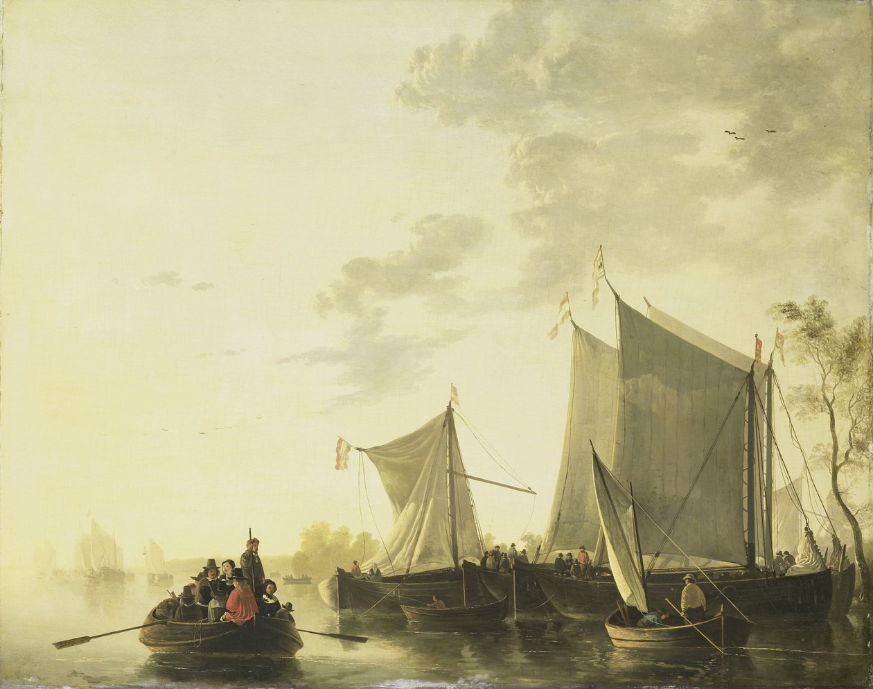 河景 作者 Aelbert Cuyp（复制后）