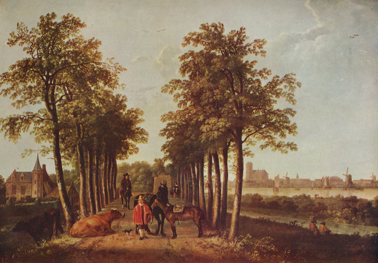 梅德沃大道，C1650-1652，C1915 作者 艾伯特·奎普（Aelbert Cuyp）