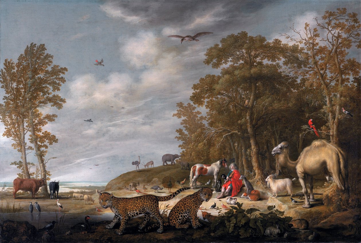 奥菲斯为动物们演奏 作者 艾伯特·奎普（Aelbert Cuyp）