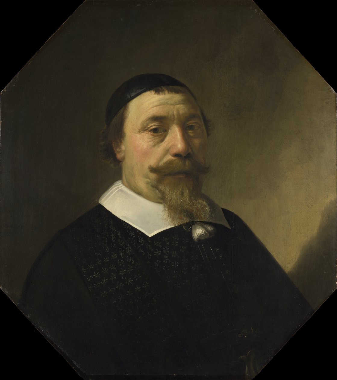 科内利斯-范-索梅伦1593-1649年的画像，1649年。 作者 艾伯特·奎普（Aelbert Cuyp）