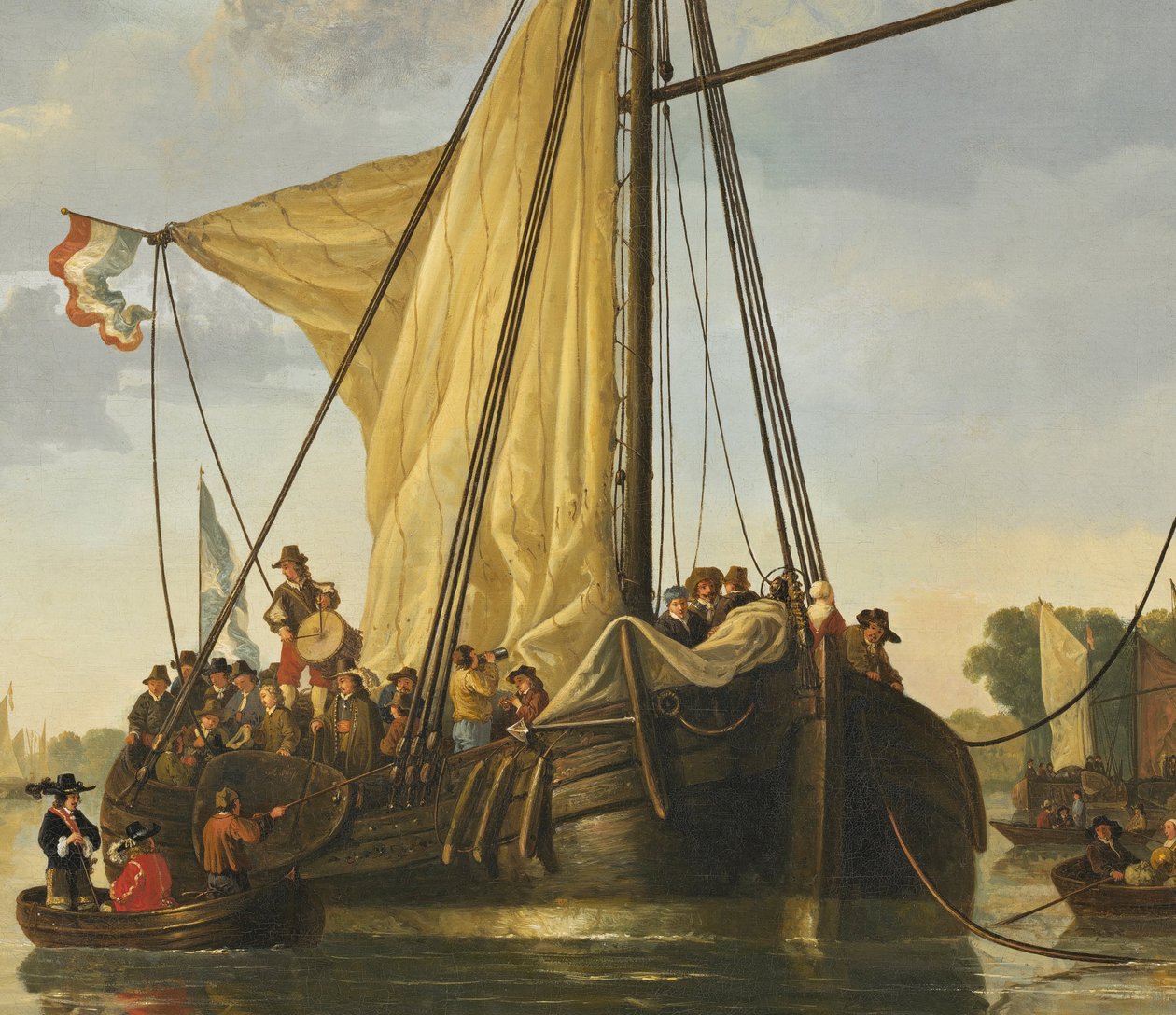 多德雷赫特的马斯 作者 艾伯特·奎普（Aelbert Cuyp）