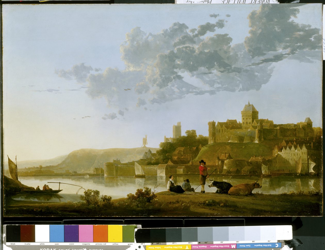 奈梅亨的瓦尔霍夫（木板油画） 作者 艾伯特·奎普（Aelbert Cuyp）