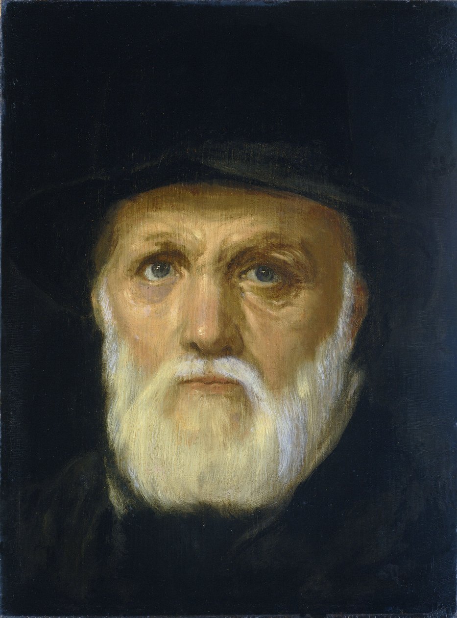 Dirck Volckertsz的肖像。 Coornhert（1522-1590） 作者 在Cornelis van Haarlem之后
