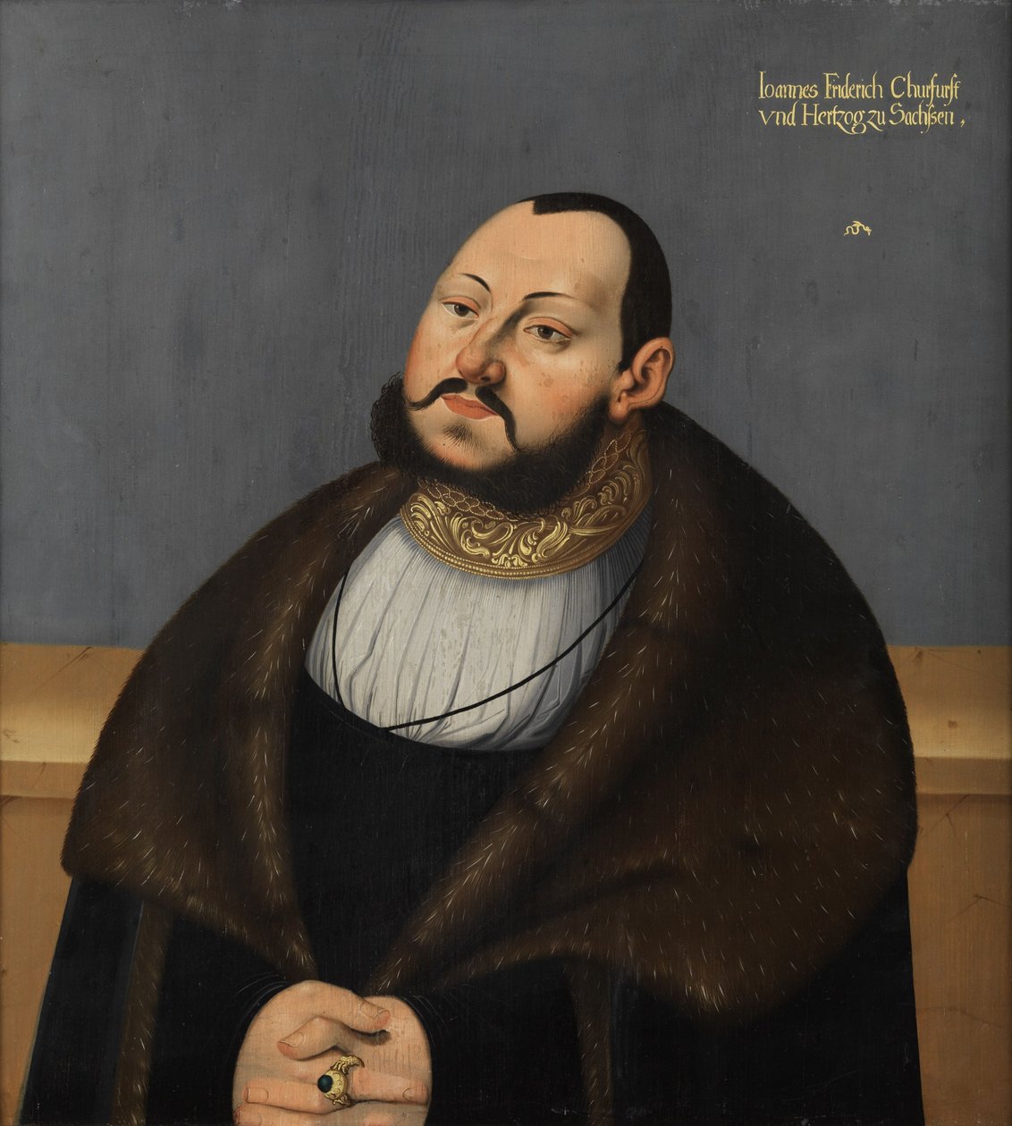 萨克森州的选举人Johann Friederich 作者 在长老卢卡斯·克拉纳赫之后