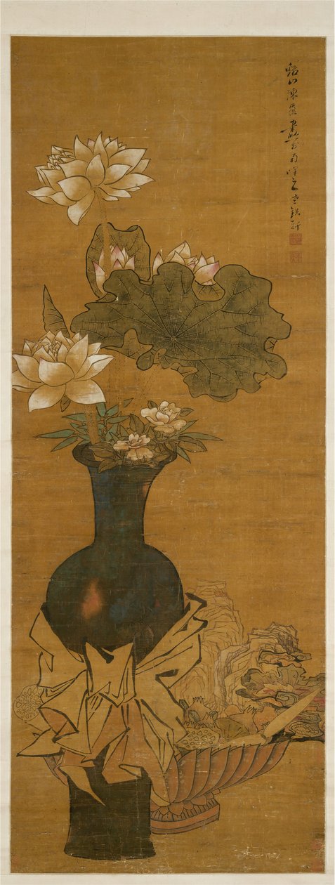 花瓶里的花。 作者 陈洪寿之后