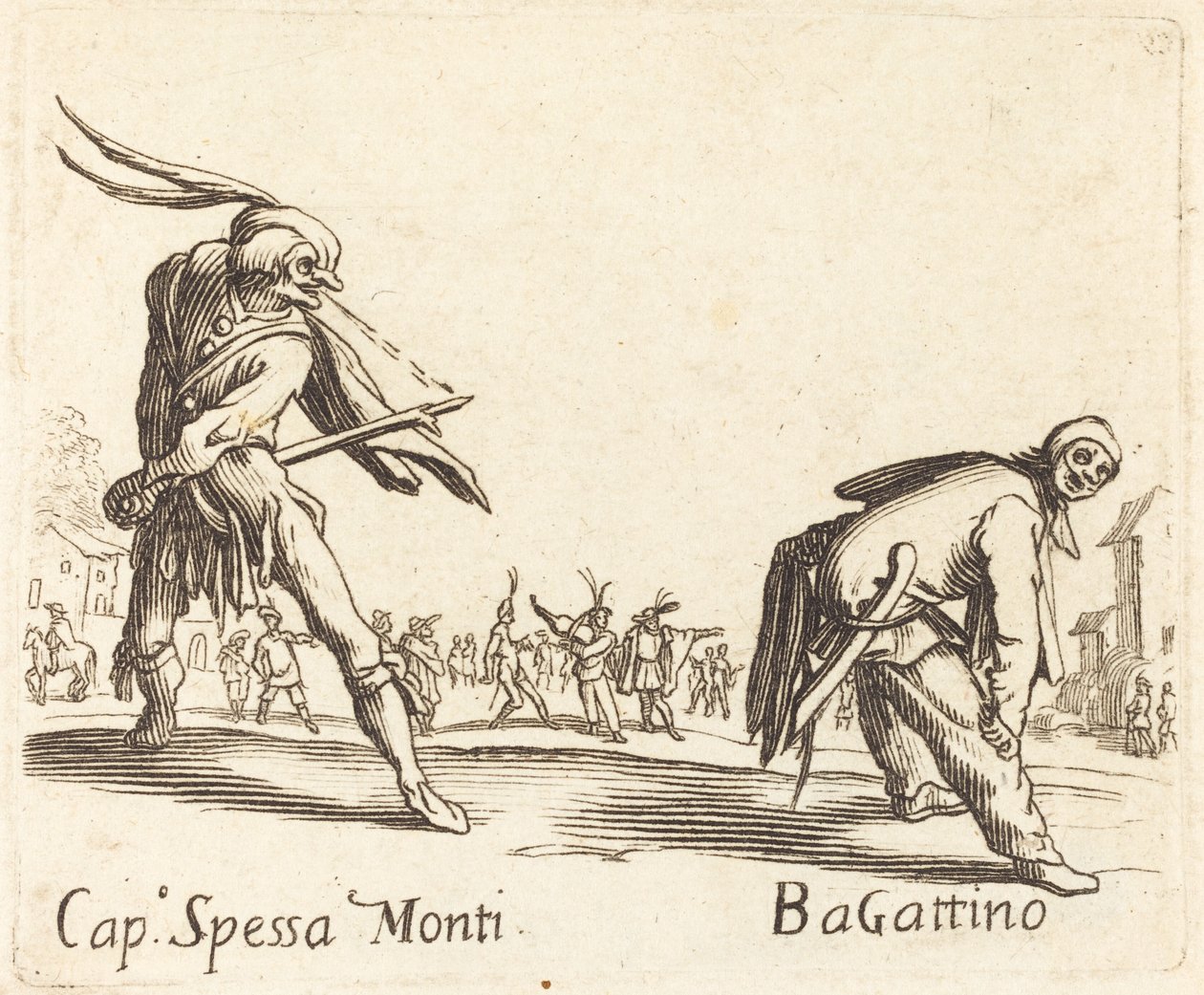 Spessa Monti 和 Bagattino 船长 作者 雅克·卡洛特