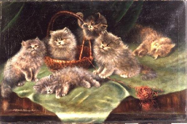 六只小猫 作者 Agnes Augusta Talboys