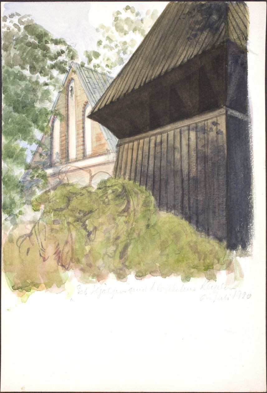 Sct.Kliplev, Hjælper Klokkehus 作者 艾格尼丝·斯洛特·莫勒