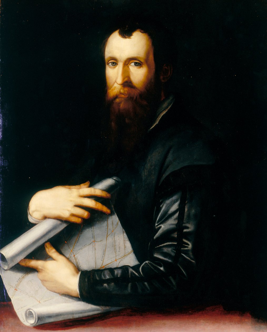 工程师卢卡玛蒂娜的肖像 作者 Agnolo Bronzino