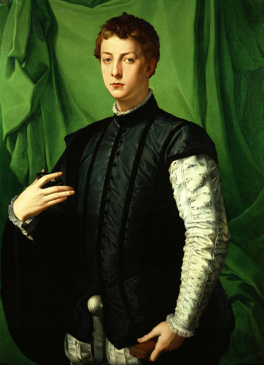 Lodovico Capponi的肖像 作者 Agnolo Bronzino