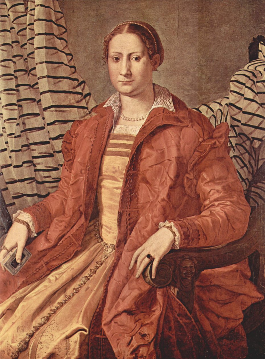 贵妇的肖像 作者 Agnolo Bronzino
