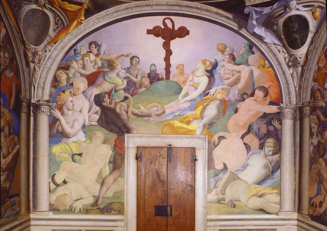 蛇的崇拜 作者 Agnolo Bronzino