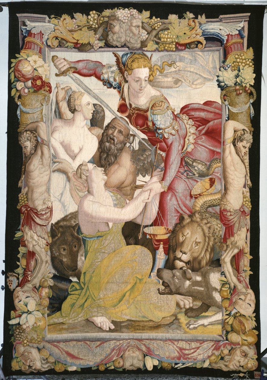 正义传递清白 作者 Agnolo（之后）Bronzino