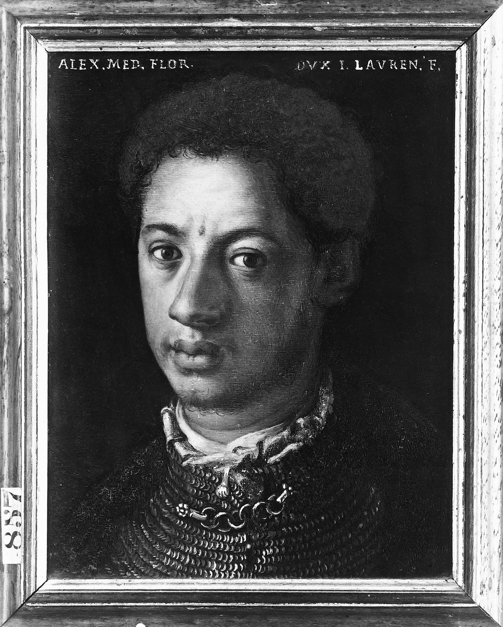 Alessandro de Medici 8：Alessandro de Medici（1510-37）; 作者 Agnolo Bronzino