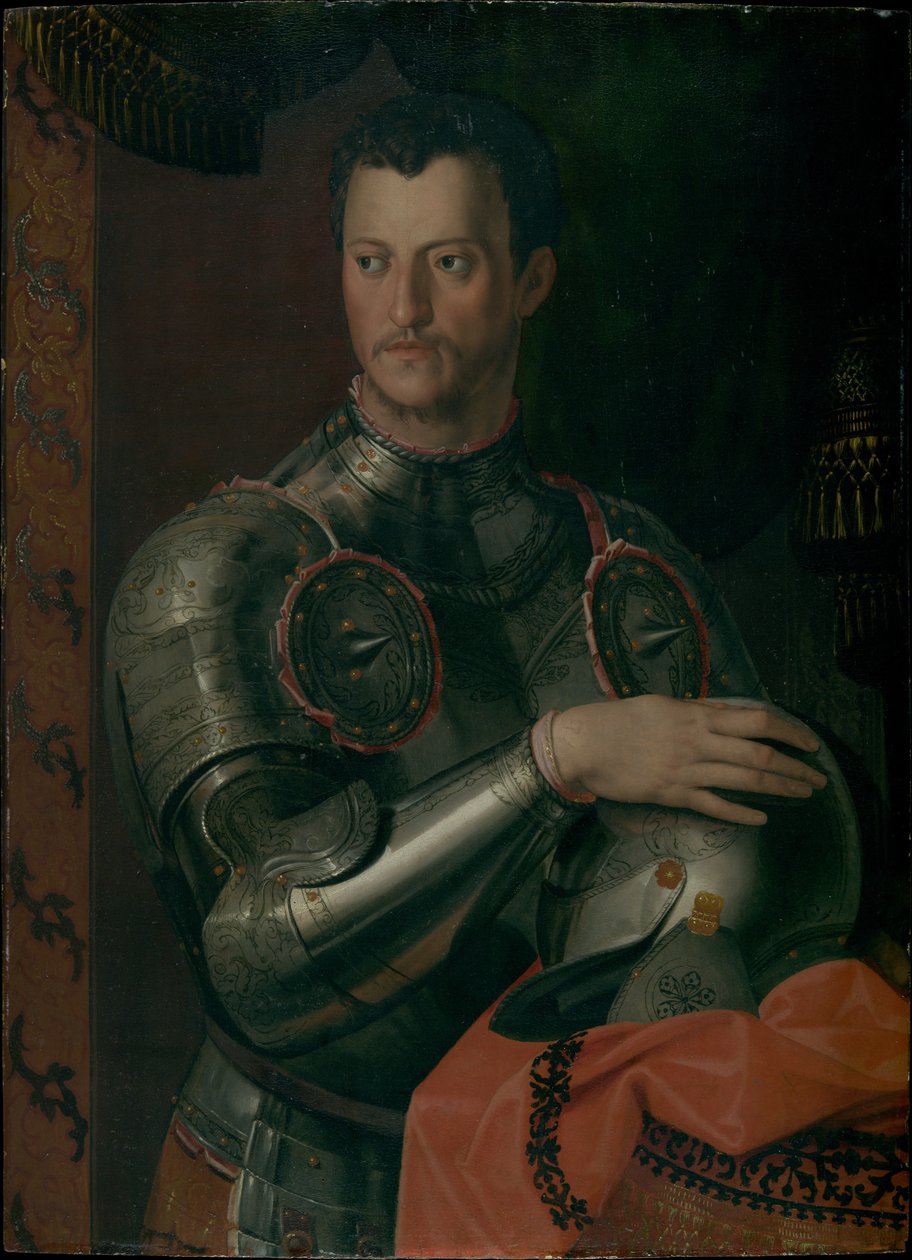 Cosimo I de Medici，1550年代 作者 Agnolo Bronzino