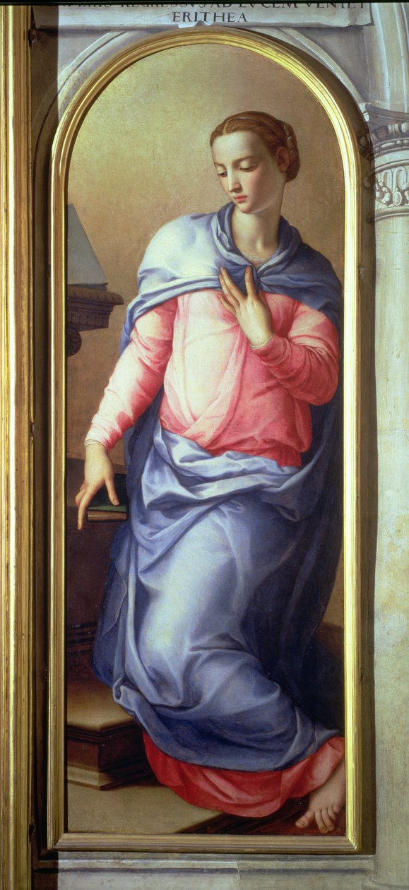 维尔京，1555年通告右侧小组（另见82440） 作者 Agnolo Bronzino