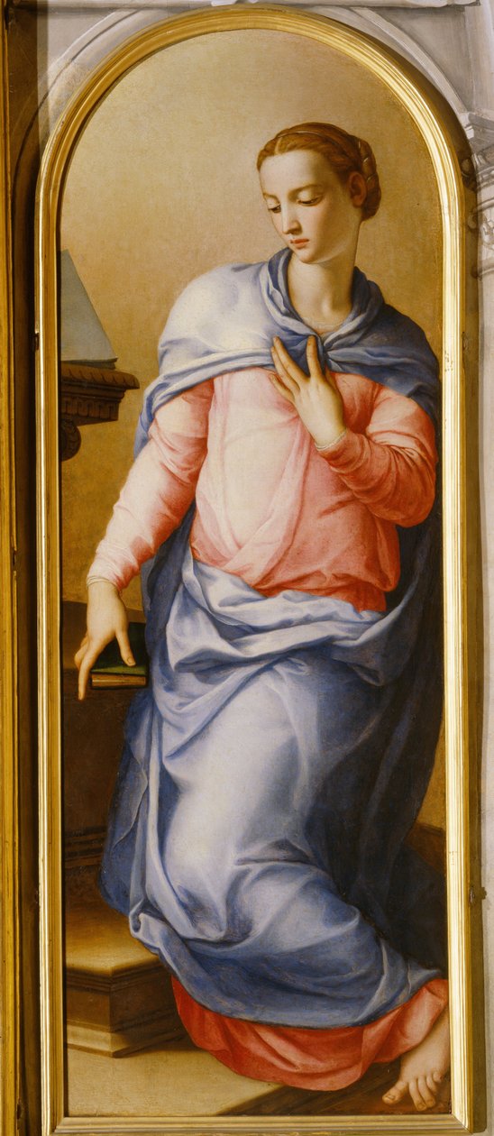 天使报喜 作者 Agnolo Bronzino