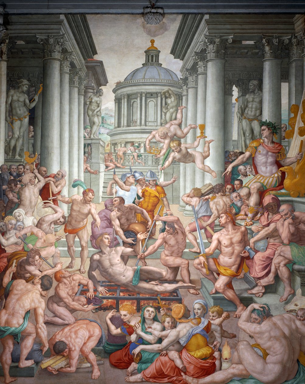 圣劳伦斯的殉道 作者 Agnolo Bronzino