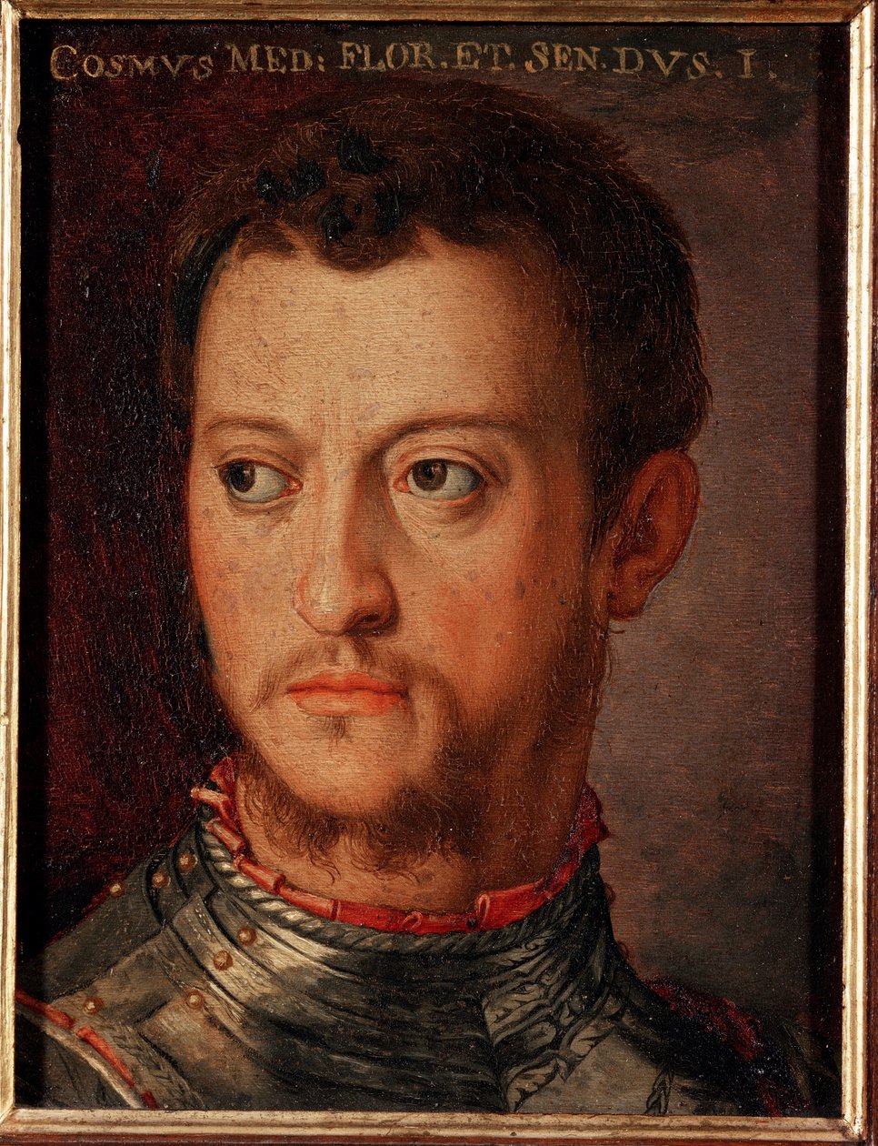 Cosimo (Come) I of Medici (Cosimo I de Medici) 肖像 作者 Agnolo Bronzino