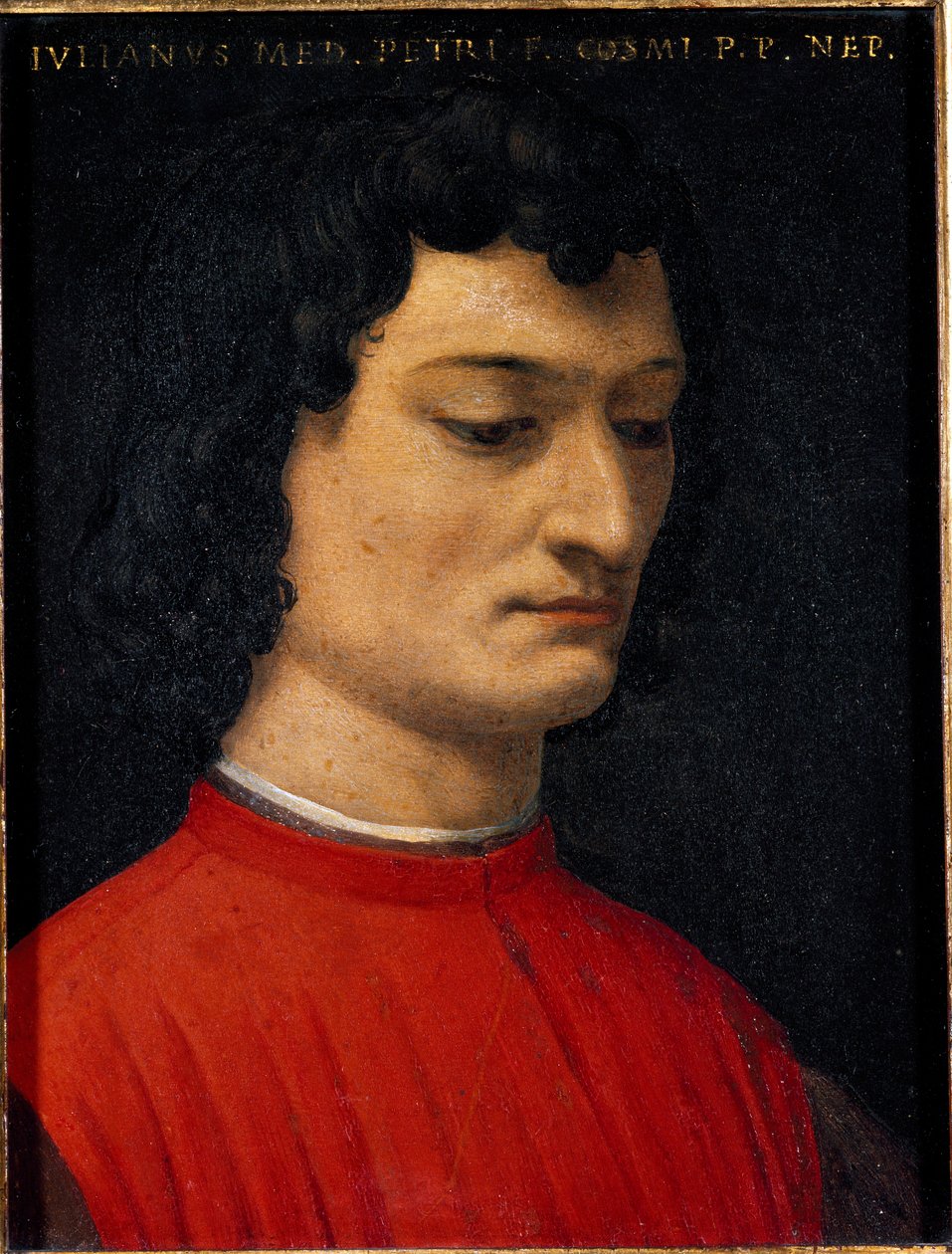 朱利亚诺·德·美第奇的肖像 作者 Agnolo Bronzino