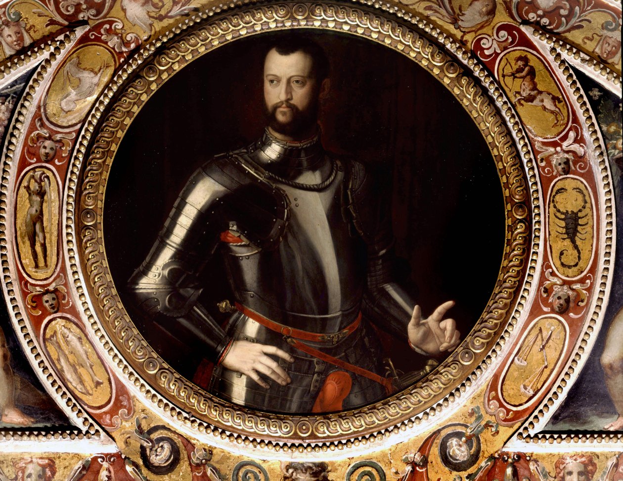 Portrait of Jean de Medicis dit Jean des Bands Noires (Giovanni dalle Bande Nere) (1498-1526) by Bronzino (1503-1572) - Painting preserved at Palazzo Vecchio, Florence 作者 Agnolo Bronzino